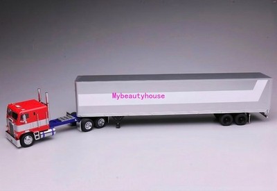 1:64 596 HEC G1 Freightliner Container Truck Tractor Model Diecast