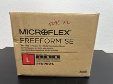 Ansell MICROFLEX FreeForm FFS-700-L Nitrile Gloves Size L Lot Of 20 PKS