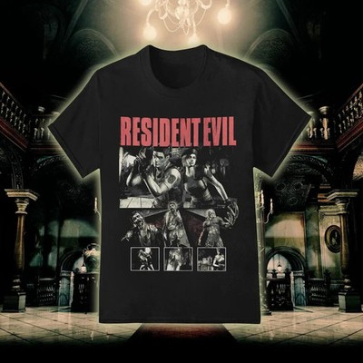 Resident Evil Classic Tee Unisex Short Sleeve Shirt  S-5XL