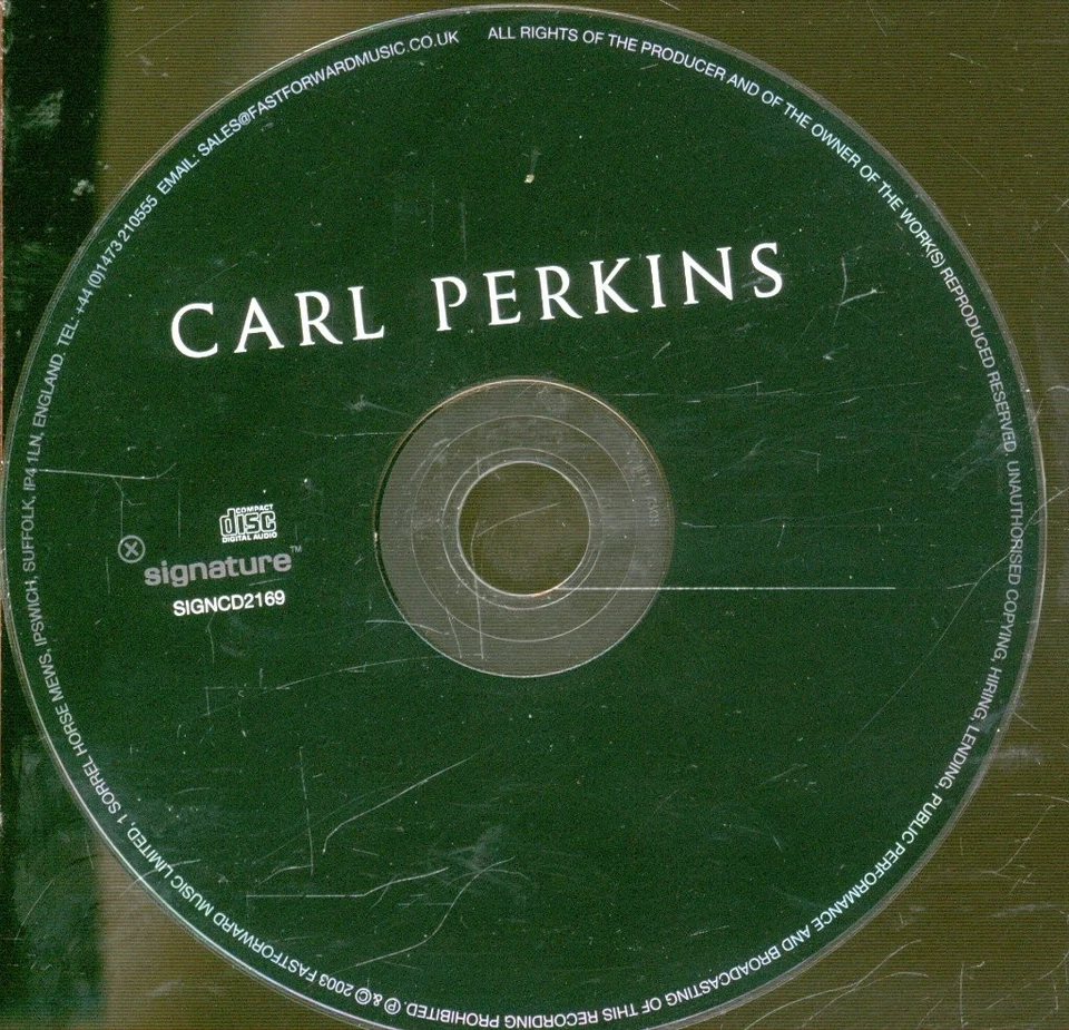 Carl Perkins Unvergessliche Musik Von... Carl Perkins CD UK Signature 2003 - Bild 3 von 3