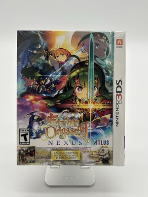 Etrian Odyssey Nexus Launch Edition (Nintendo 3DS) Brand New - Factory Sealed