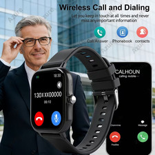 New Full-touch Screen Smartwatch, Compatible with iPhone and Android Phones