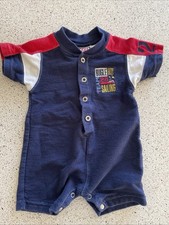 Vintage 90 s Bugle Boy Romper Suit Infant 3/6 Months Sailing
