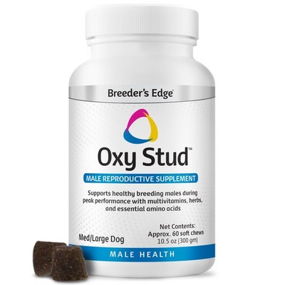 Breeder s Edge Oxy Stud Male Supplement Multivitamin for Dogs & Cats, Helps S...