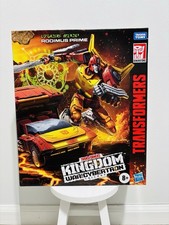 Hasbro Transformers Kingdom Rodimus Prime Commander Class War for Cybertron NEW