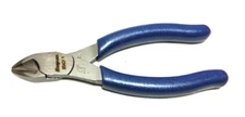 New Snap-on™ 85ACF VectorEdge Diagonal Cutters Pliers 5" Power Blue Vinyl Grip
