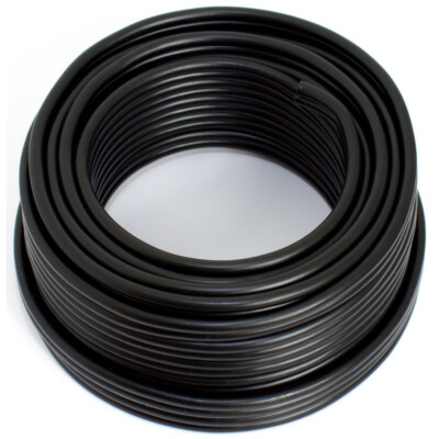 Lautsprecherkabel 2x4,00mm² - 10m - schwarz - CCA - Audiokabel - Boxenkabel