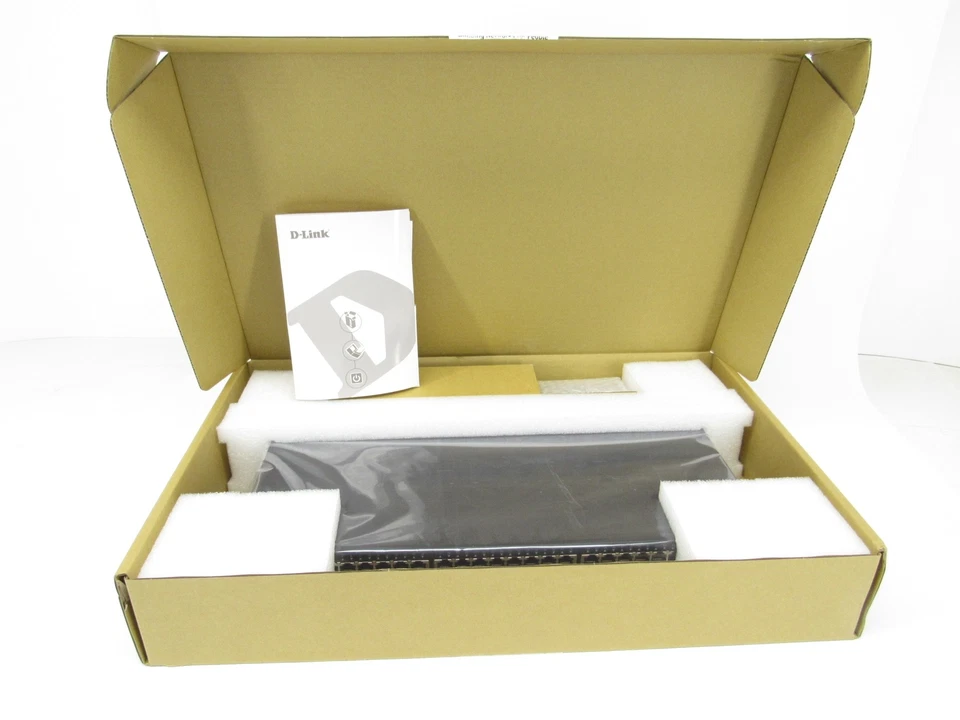 D-Link DGS-1250-52X 52-Port Fast Ethernet Smart Managed Switch New Open Box - Image 3 of 4