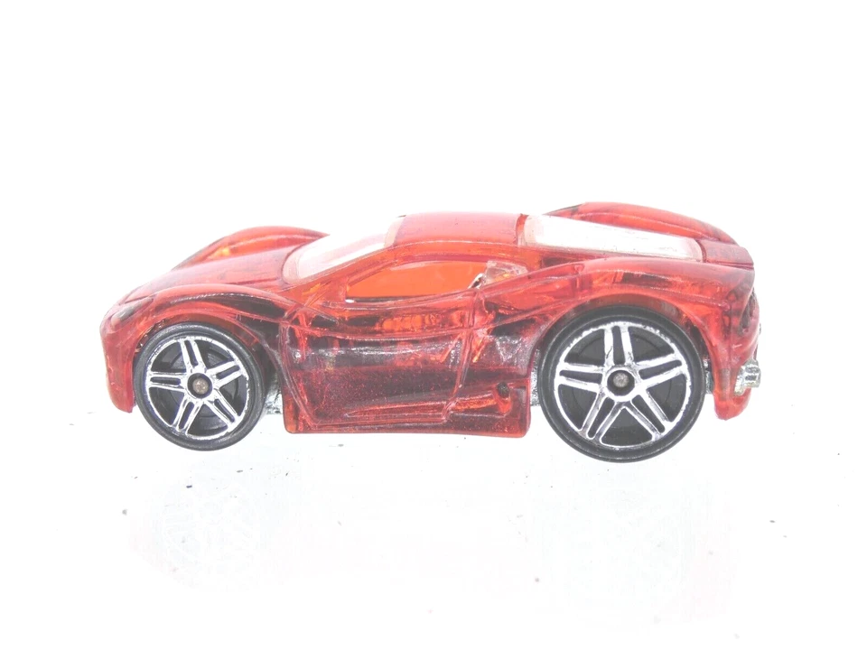 Ferrari 360 Modena Hot Wheels 2008 Coleccionable Rojo Juguete Modelo Coche Transparente  Foto 3 de 4