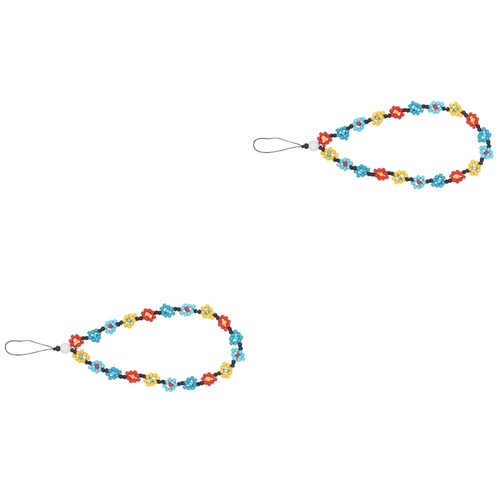2 Pieces Anti-verlorenes Handy-Seil Handydekoration Telefon Lanyard