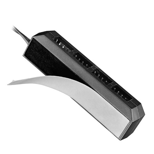 1 to 4 PWM Fans Speed Controller for Computer Chassis 4 Pin 3Pin Cooling Adapter - Picture 5 of 7