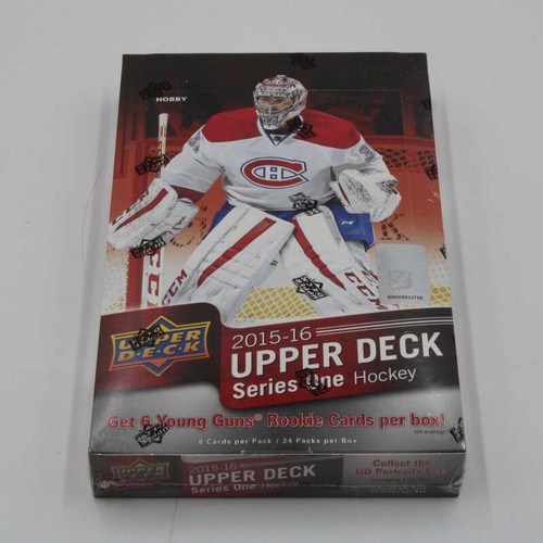 2015-16 Upper Deck Series One Hockey Sealed Hobby Box 24 Packs GB2982