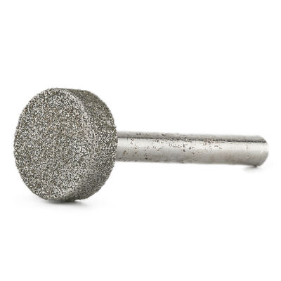Diamond Grinding Head 20mm Cylinder Coated Mounted Points Lapidary Bit for Stone