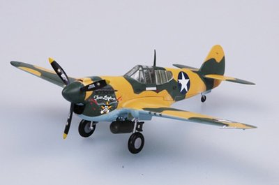 Easy Model - P-40E Tomahawk 9FS 49FG 1941 Fertigmodell 1:72 Standfuß