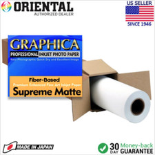 Oriental GRAPHICA FB Supreme Matte Fine Art Pro Inkjet Roll Paper 24" x 66ft.