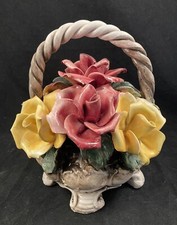 NUOVA CAPODIMONTE 9 Flower Basket