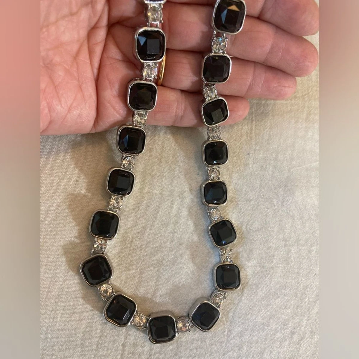 Monet Black Fashion Necklaces & Pendants for sale | eBay
