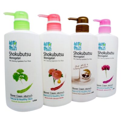 Shokubutsu Shower Cream Monogatari Ml Wash Milk Body Bath 500 Healthy Skin 500ml