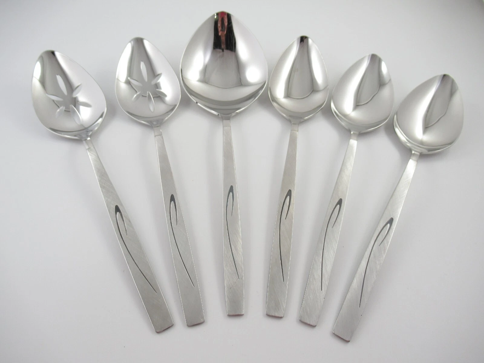 Oneida Community FLIGHT 6 Serving Pieces Stainless Steel Flatware