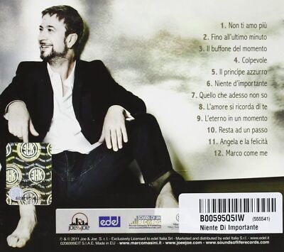 Nichts Wichtiges, Marco Masini - Musik-CD