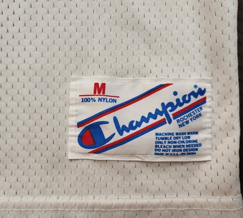 Vintage Champion 1980s Michigan Wolverines Football Jersey #22 Mens Medium White - Picture 2 of 10