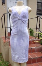 Michael Kors MULTI COLOR TYE DYE STRETCH SLEEVELESS DRESS Sz 4 Made In Italy