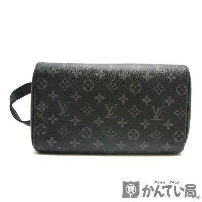 Louis Vuitton M46354 Top Kit Monogram Eclipse Canvas Handbag