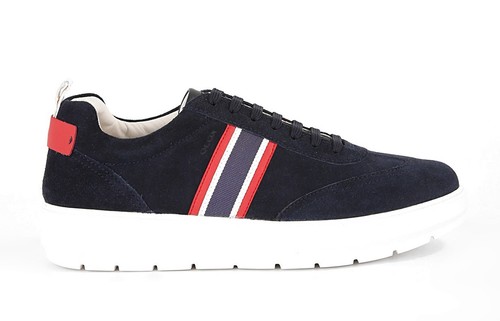 GEOX RESPIRA KAULA U926XD scarpe uomo sneakers pelle camoscio stringhe  casual | eBay