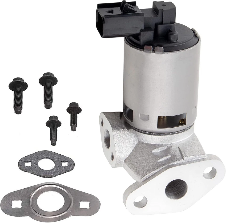 Válvula EGR del motor con herrajes y juntas para Dodge Avenger Nitro Chrysler Sebring Foto 3 de 4