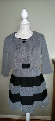 Rinascimento bolero jacket suit dress outfit set size XS