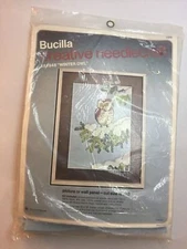 Bucilla WINTER OWL Creative Needlecraft  kit #1948