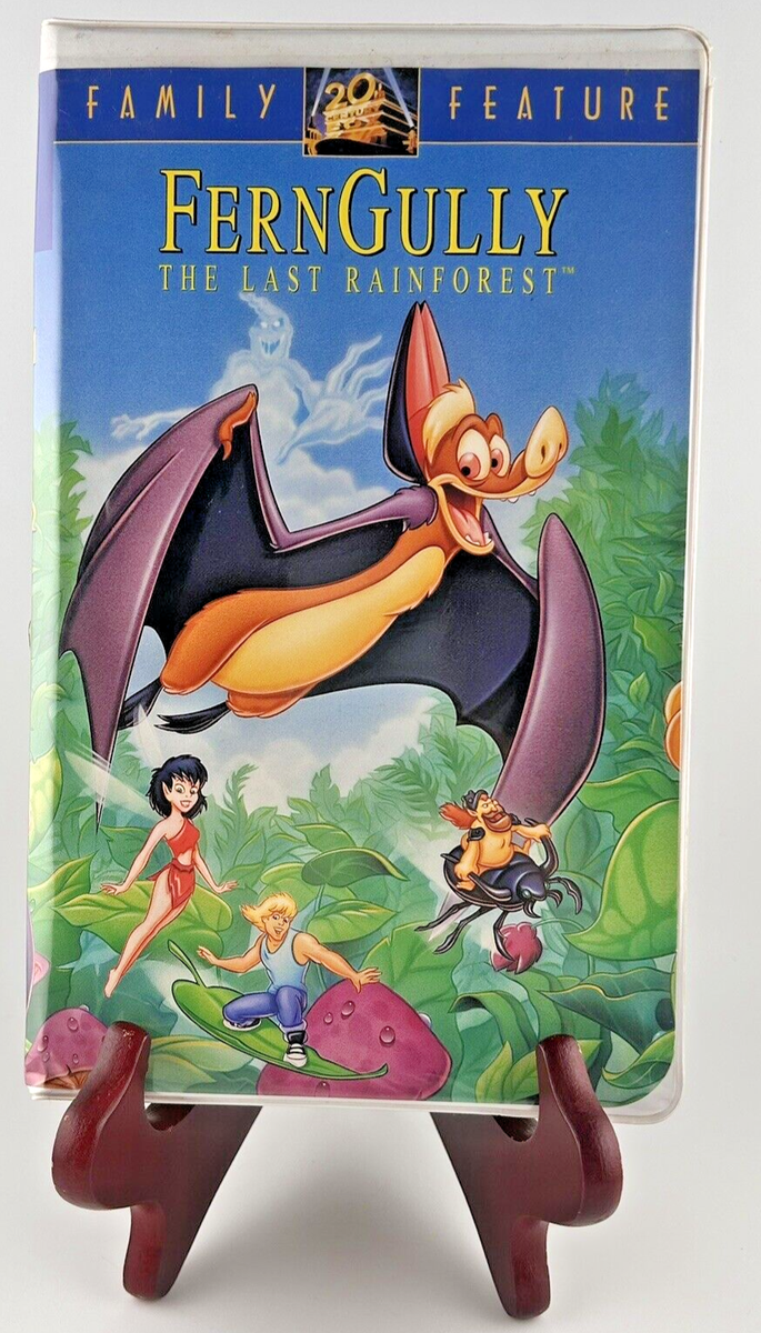 20th Century Fox -Fern Gully -The Last Rainforest VHS Clamshell