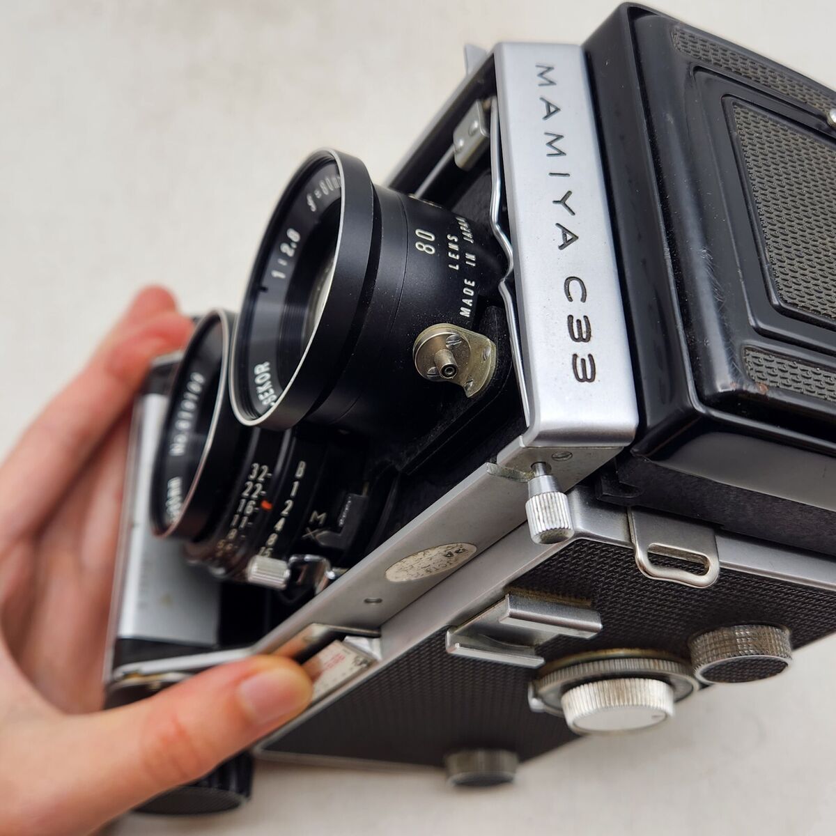 Vintage Mamiya C33 Professional 6x6 TLR Camera w/ Sekor 80mm Vintage Mamiya C33 Professional 6x6 TLR Camera w/ Sekor 80mm