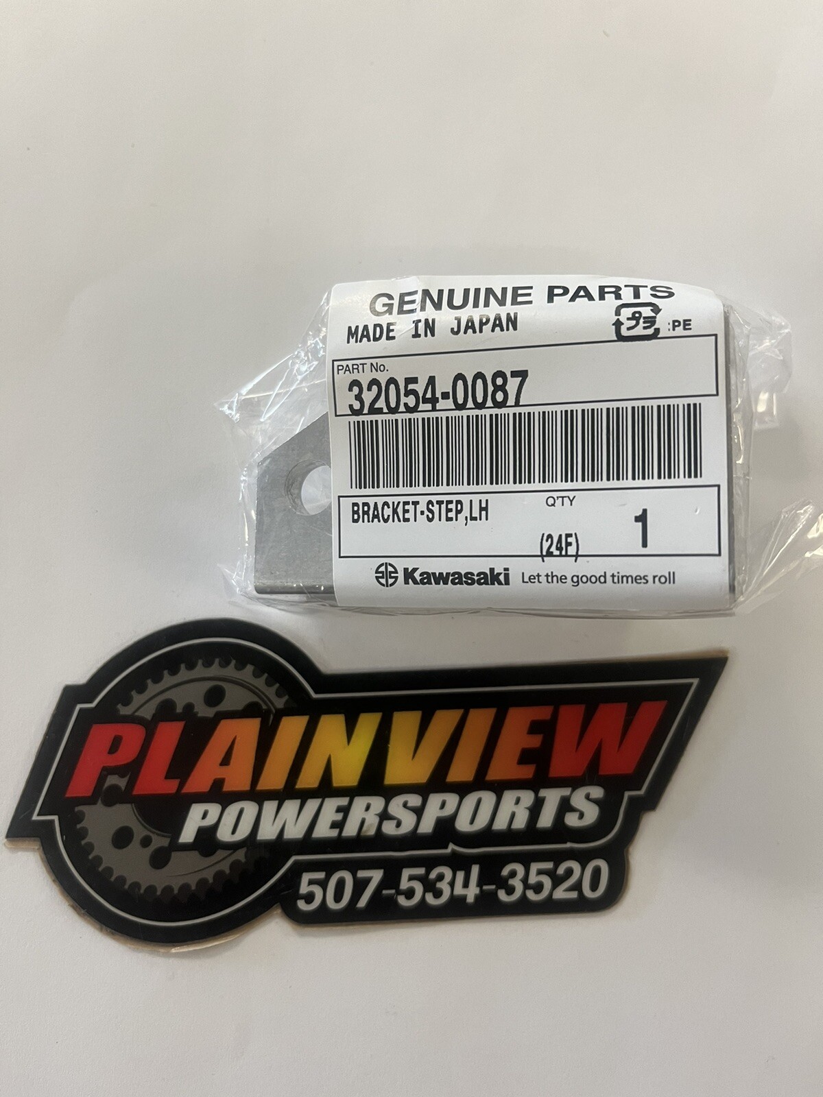 Kawasaki OEM Genuine Foot Peg Mount Bracket Step LH 32054-0087 2019-2025 KX450