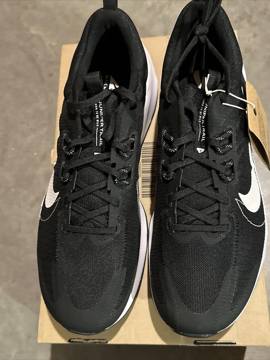 Nike Juniper Trail 2 Next Nature Black White Trail Shoes  display picture 1