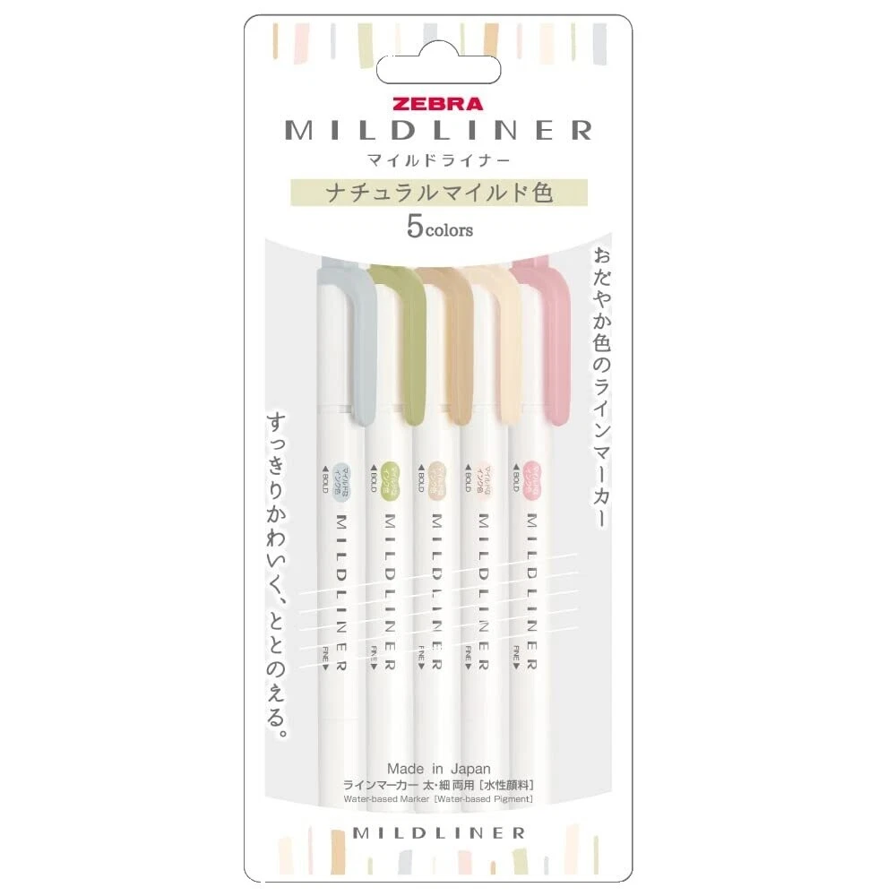 Маркеры Zebra на водной основе для художников