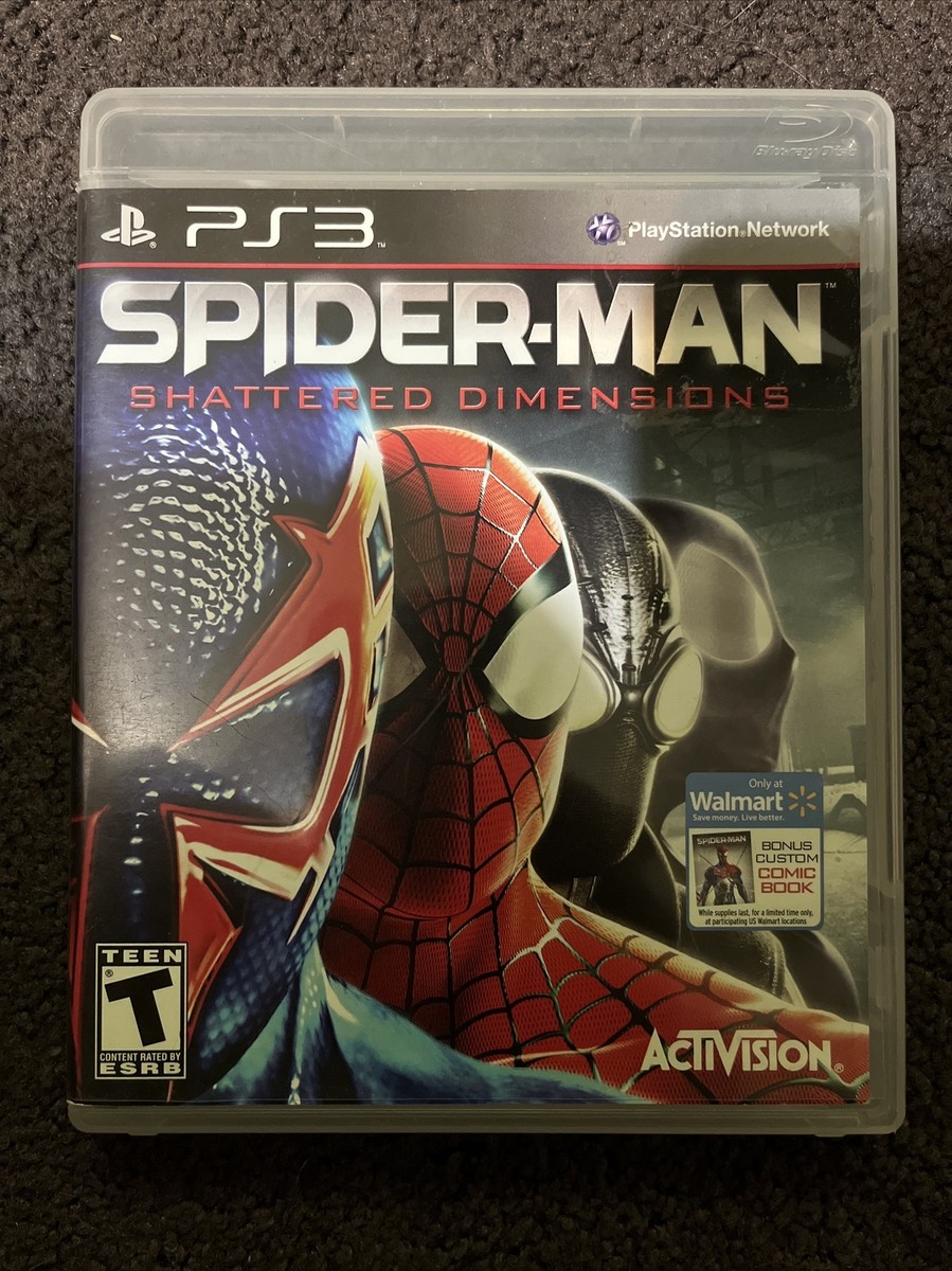 本/CD/DVD ps3 Spider-Man: Shattered Dimensions (Sony PlayStation 3 - 2010) PS3