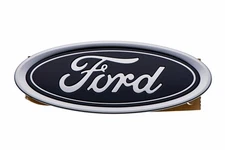 15-17 Focus 14-16 Ford Fiesta Front Grille Blue Ford Oval Emblem OEM C1BZ-8213-A