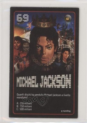 2010 Esselunga Starzone Michael Jackson #69 0w6