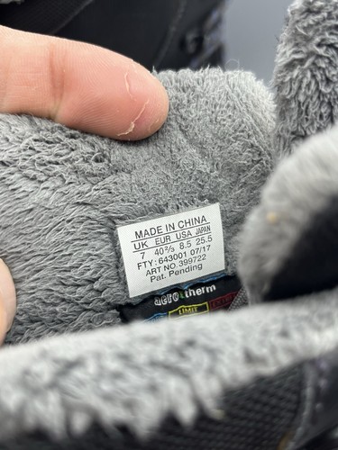 Salomon Tundra Pro CSWP Damengröße 8,5 schwarz grau blau Winterstiefel 399722 gebraucht, in einwandfreiem Zustand - Bild 18 von 19