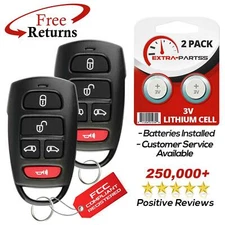 2 For 2009 2010 2011 2012 2013 2014 Kia Sedona Remote Fob Car Key SV3-100060234