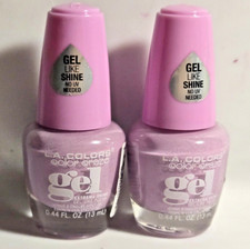 L.A. Colors Color Craze Gel Nail Polish - Damsel (Lot of 2) - New Not Sealed