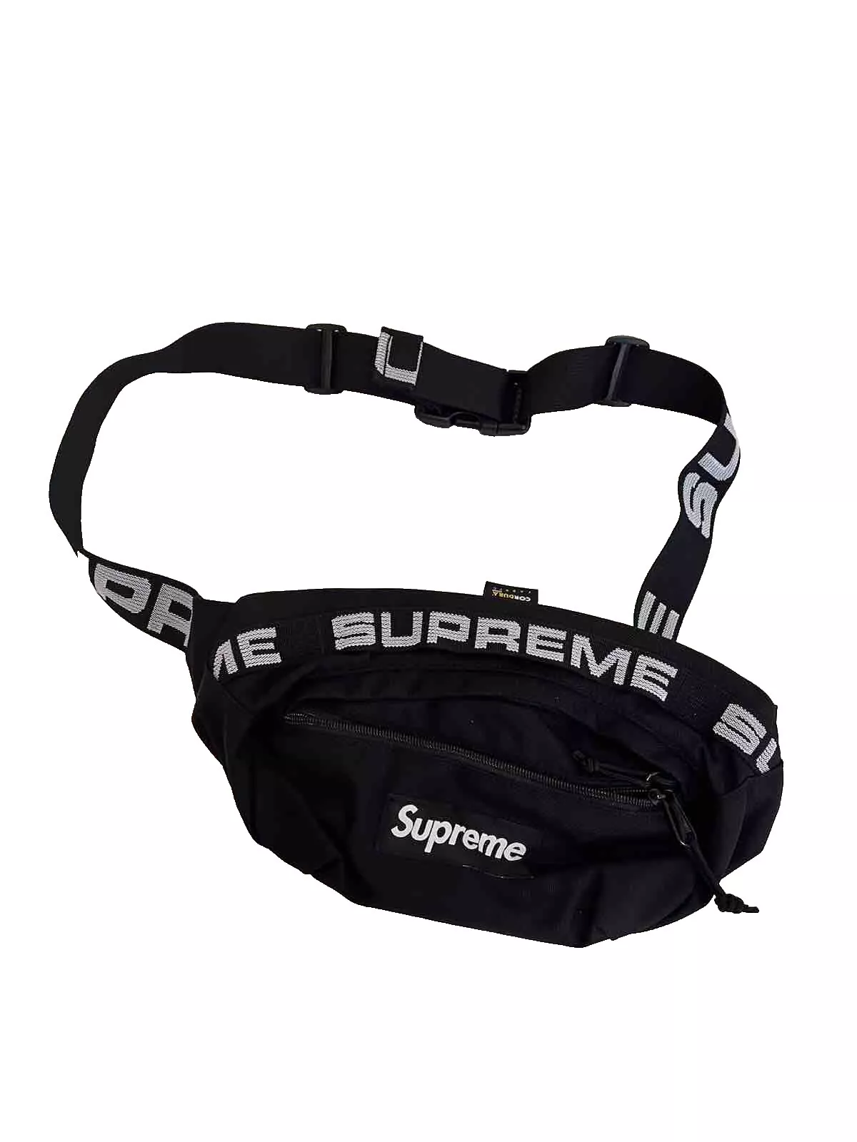 Sac à taille Supreme SS18 Fanny Pack Marque   Noir
