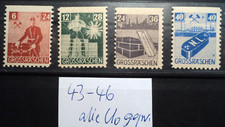 LA D.Lokalausg. ab '45 Gro&szlig;r&auml;schen 43-46 Uo postfr. gepr&uuml;ft RAR MW: mind. 800.-