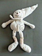 S9P / doudou peluche ours mon doudou crème écru coton bio BABYNAT