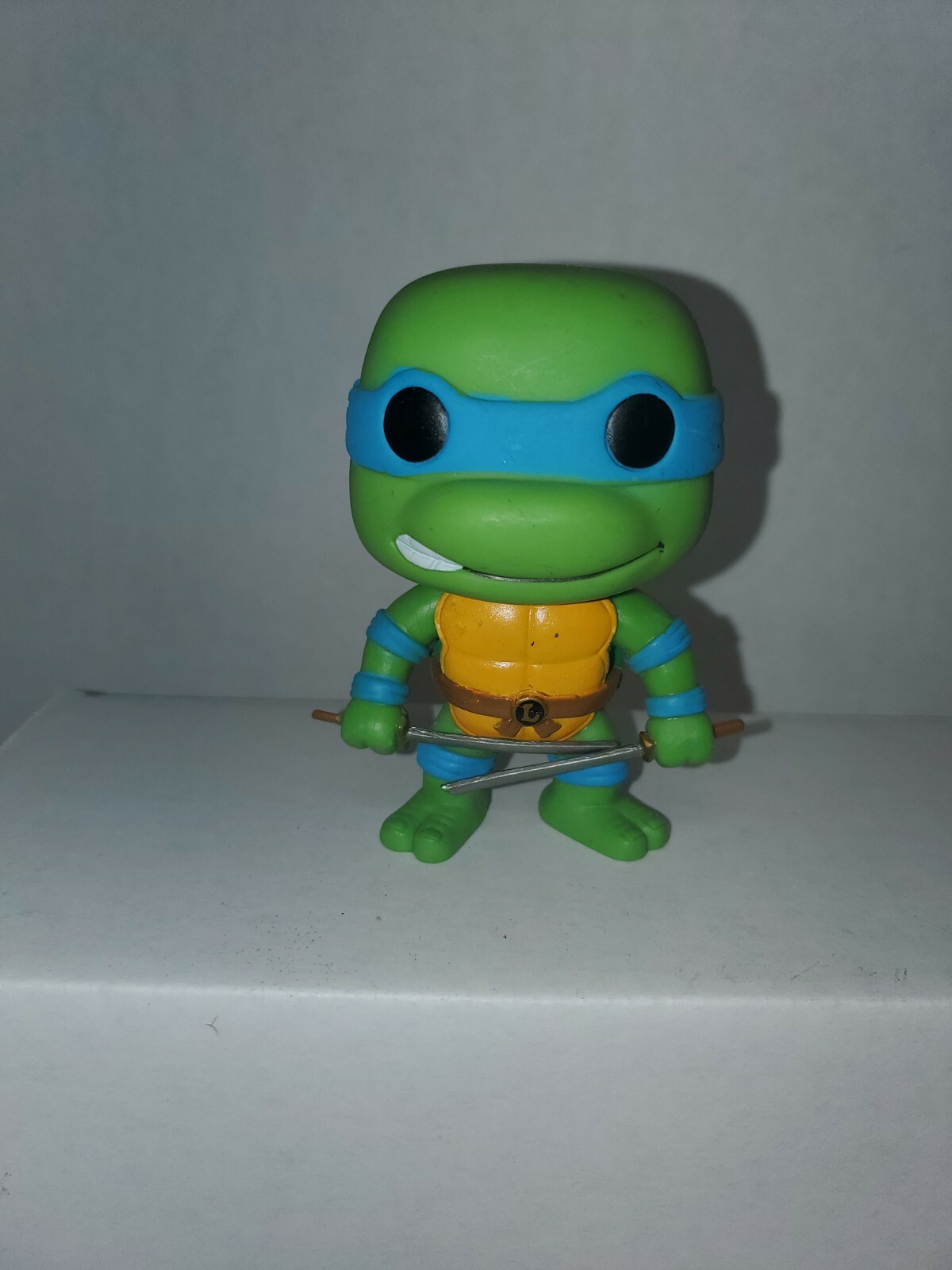2013 Funko Pop! Tmnt Teenage Mutant Ninja Turtles 63 Leonardo Figure Broken