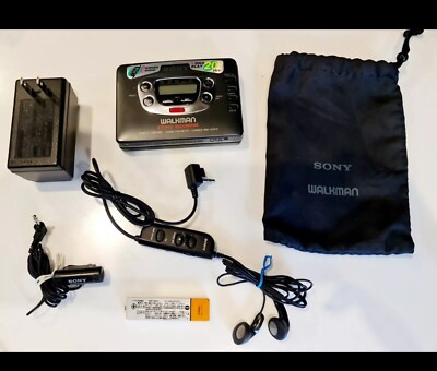 Vintage Sony Walkman wm-GX612 Recording Walkman Radio Cassette