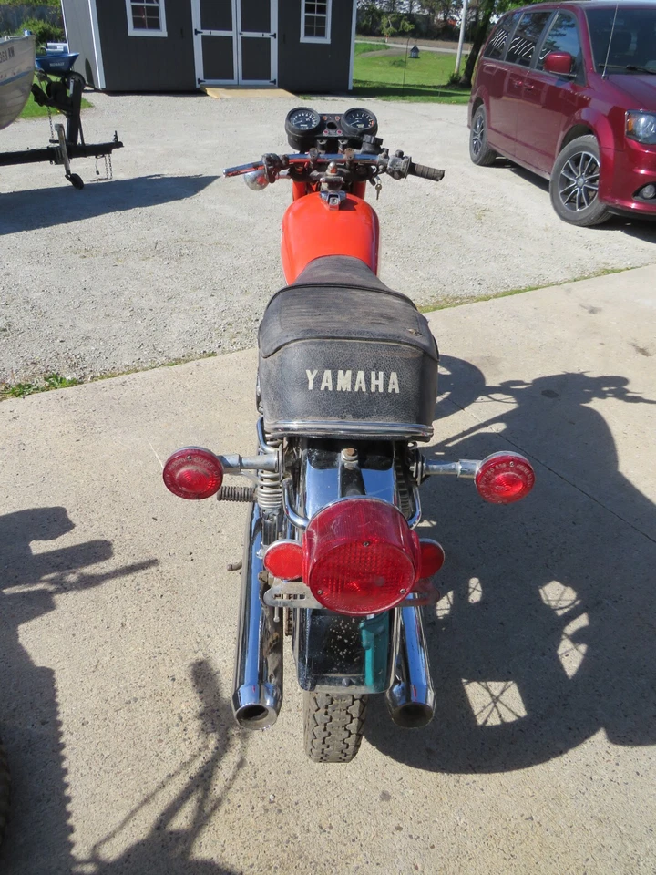 1975 Yamaha RD 350 RD Project Запчасти Мотоцикл Винтажный Мотоцикл Старый Мотоцикл - Изображение 4 из 4