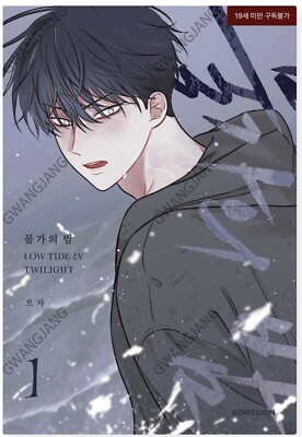 韓国BL 水辺の夜 ドイツ特装版BOX Low Tide in Twilight Low Tide in Twilight Vol 1 Korean Webtoon Comics Book Manhwa BL