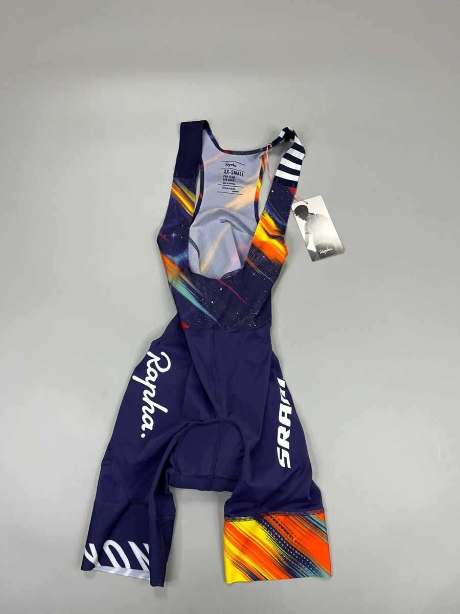 Rapha Women's Pro Team Bib Shorts Canyon Sram Size XXS 2XS